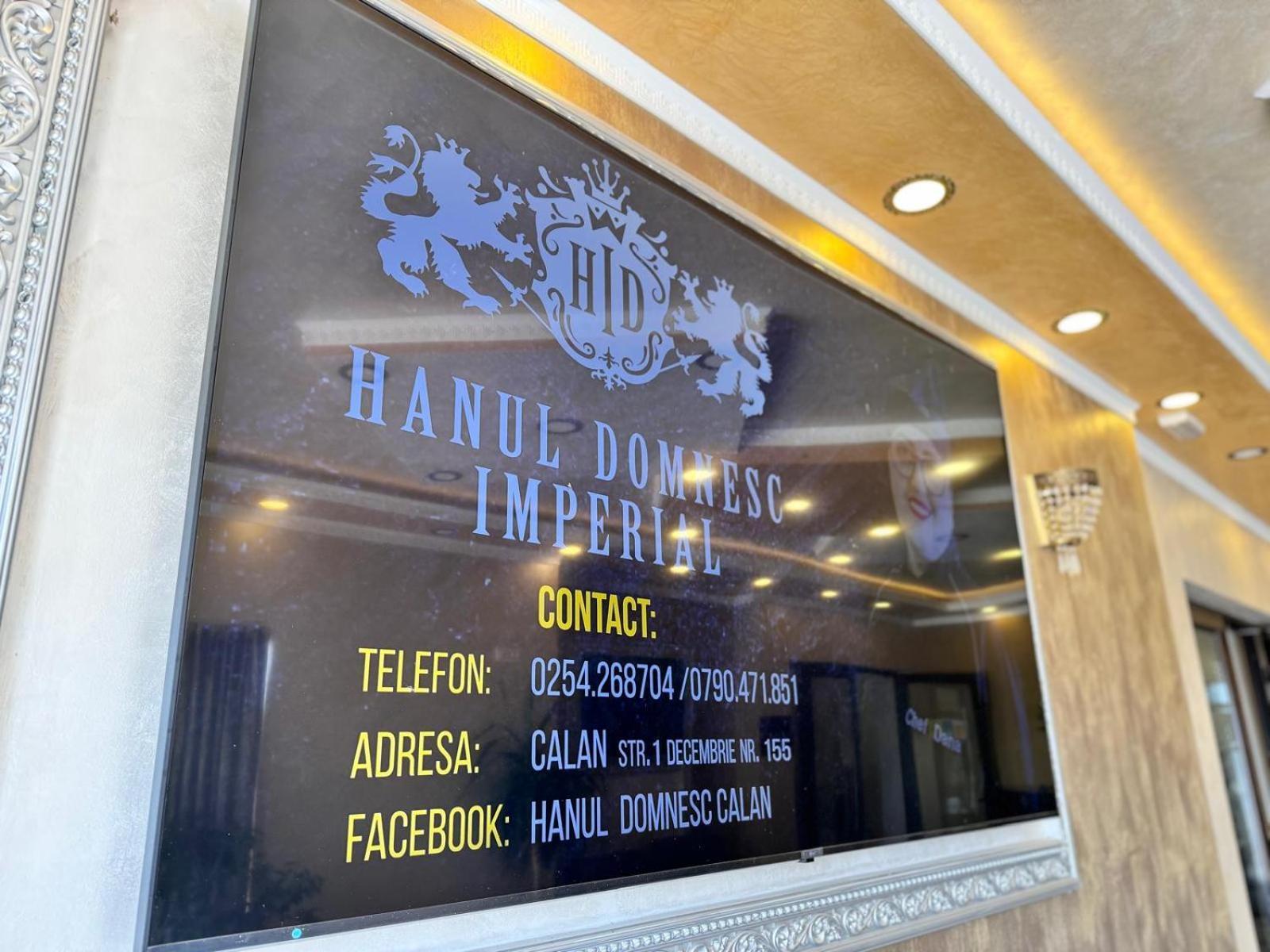 Hanul Domnesc Imperial Hotel & Spa Calan ภายนอก รูปภาพ